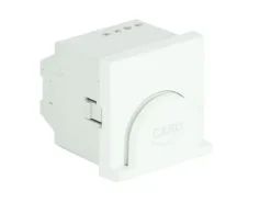 Interruptor card system temporizado - Efapel - 2 módulos em Branco - 45033 SBR - Série Quadro 45