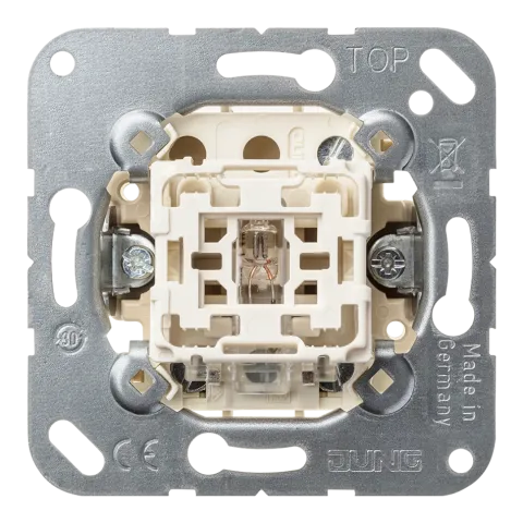 Interruptor de Controlo Comutador 20 AX 250 V~ JUNG 506-20KOU
