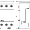 Interruptor diferencial 4P 25A 300mA ac legrand 402070