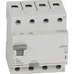 Interruptor diferencial 4p 40a 30ma ac legrand 402063