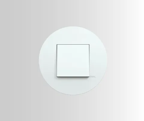 Interruptor Siza Vieira - branco - Kit Completo