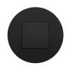 Interruptor Siza Vieira - preto mate - Kit Completo