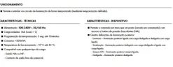 Interruptor temporizado Efapel - 2 módulos em Branco Mate - 45040 SBM - Série Quadro 45