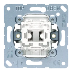 Interruptor unipolar 10 AX 250 V~ sem garras JUNG 501EU