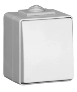 Interruptor Unipolar Estanque 16A 250VAV IP65 Branco EFAPEL 48011 CBR