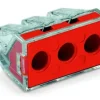 Ligador Wago P/ 3 Condutores Rígidos 6mm 773-173 (50UN)