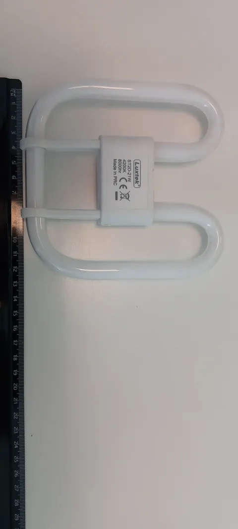 Lâmpada Fluorescente Luxtek ST2D - GR8 - 2 pinos 21W/840 -4200 k