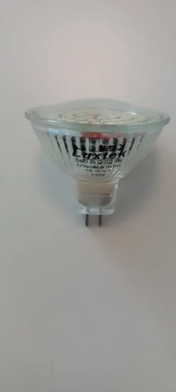 Lâmpada led Luxtek GU 5.3 - 12v -3w -260 lm