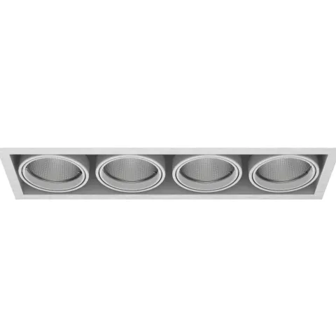 Luminária de Encastrar com Aba de Remate Tromilux 1007.400.8XX Aço Inoxidável
