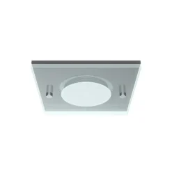 Luminária de Encastrar com Aba de Remate em Aço Inox Tromilux 1012.100.7TX Grafite