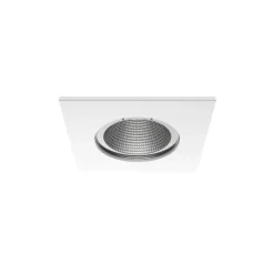Luminária de Encastrar com Aba de Remate em Aço Inox Tromilux 1012.100.1XX Branco