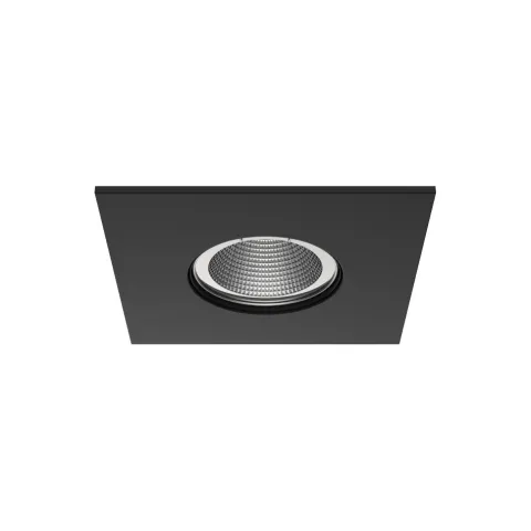 Luminária de Encastrar com Aba de Remate TROMILUX 1010.100.9XX Preto