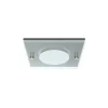 Luminária de Encastrar com Aba de Remate em Aço Inox Tromilux 1011.100.9TX Preto