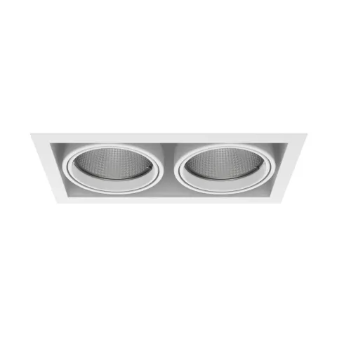 Luminária de Encastrar com Aba de Remate Tromilux 1007.200.1XX Branco