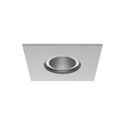 Luminária de Encastrar com Aba de Remate Tromilux 1010.100.2XX Cinza