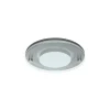 Luminária de Encastrar com Aba de Remate em Aço Inoxidável Tromilux 1002.100.1MX Branco