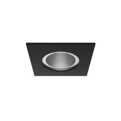 Luminária de encastrar com projeção de luz orientável Tromilux 1012.100.9XX Preto