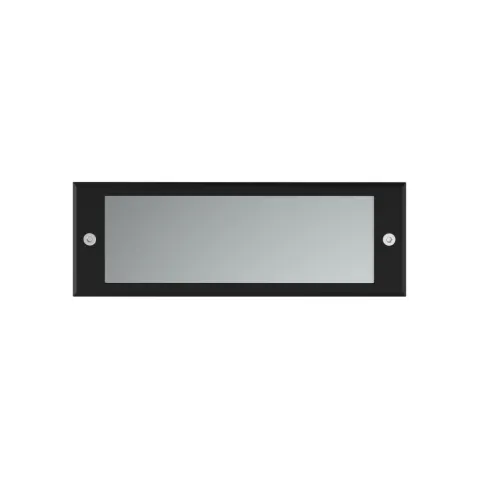 Luminária de Encastrar de Parede para Exterior Tromilux 2017.106.9O4 Preto