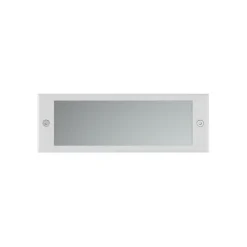Luminária de Encastrar de Parede com Aba de Remate Tromilux 2017.106.1O2 Branco