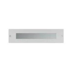 Luminária de Encastrar de Parede em Alumínio para Exterior Tromilux 2516.105.1O2 Branco