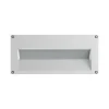 Luminária de Encastrar de Parede para Exterior Tromilux 2019.106.1F2 Branco