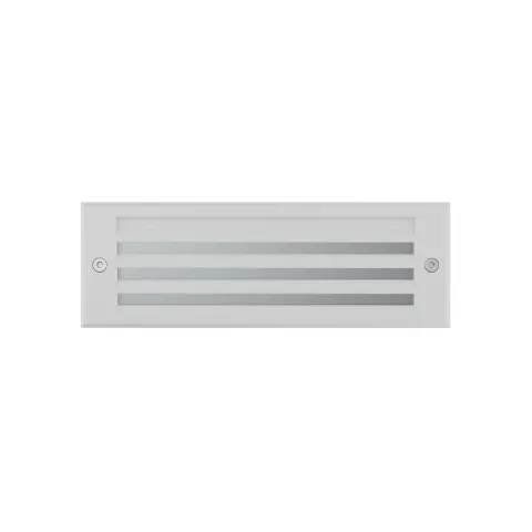 Luminária de Encastrar de Parede para Exterior Tromilux 2517.106.1O2 Branco