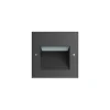 Luminária de Encastrar de Parede para Exterior Tromilux 2522.103.9F3 Preto