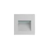 Luminária de Encastrar de Parede para Exterior Tromilux 2522.105.1F2 Branco