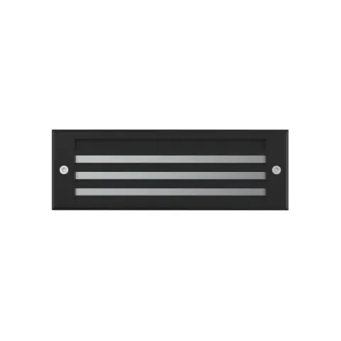 Luminária de Encastrar de Parede para Exterior Tromilux 2517.106.9O2 Preto