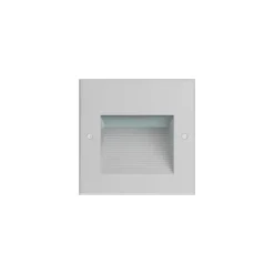 Luminária de Encastrar de Parede para Exterior Tromilux 2522.103.1F2 Branco