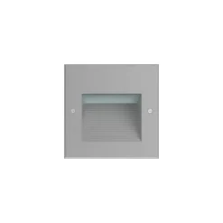 Luminária de Encastrar de Parede para Exterior Tromilux 2522.105.2F3 Cinza