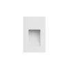 Luminária de Encastrar de Parede para Exterior Tromilux 2523.103.1F3 Branco