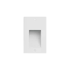 Luminária de Encastrar de Parede para Exterior Tromilux 2523.103.1F4 Branco
