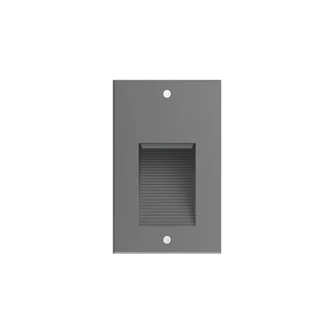 Luminária de Encastrar de Parede para Exterior Tromilux 2523.103.7F4 Grafite