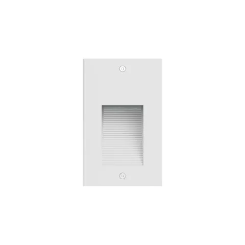 Luminária de Encastrar de Parede para Exterior Tromilux 2523.105.1F4 Branco