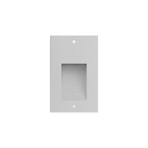 Luminária de Encastrar de Parede para Exterior Tromilux 2523.105.2F3 Cinza