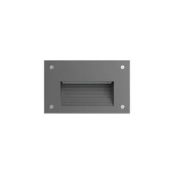 Luminária de Encastrar de Parede para Exterior Tromilux 2524.103.1F3 Branco
