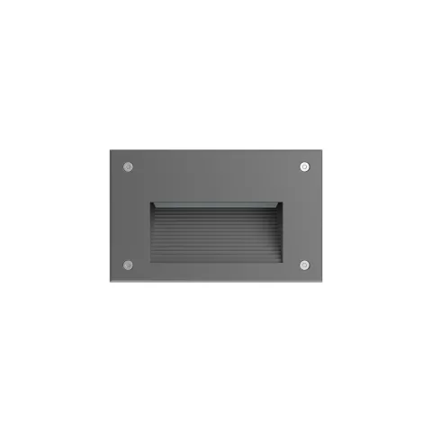 Luminária de Encastrar de Parede para Exterior Tromilux 2524.105.1F2 Branco
