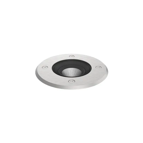 Luminária de Encastrar no Solo com Luz Ascendente Orientável Tromilux 3004.104.8T4 Aço Inoxidável
