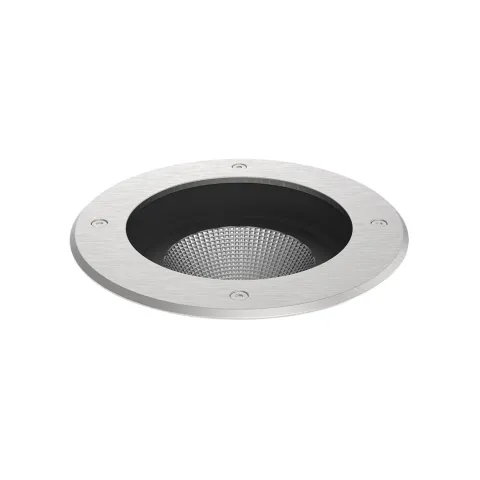 Luminária de Encastrar no Solo com Aro em Aço Inoxidável Tromilux 3002.127.8F3 Aço Inoxidável