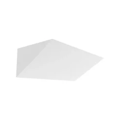 Luminária saliente de parede com luz ascendente Tromilux 4006.207.1O3 Branco