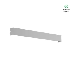 Luminária Saliente de Parede em Alumínio Tromilux 4020.029.2O4 Cinza