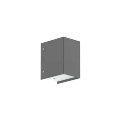 Luminária Saliente de Parede em Aço Inoxidável Tromilux 4009.102.8F3 Aço Inoxidável