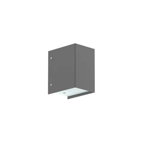 Luminária Saliente de Parede em Aço Inox Tromilux 4009.102.7F3 Grafite