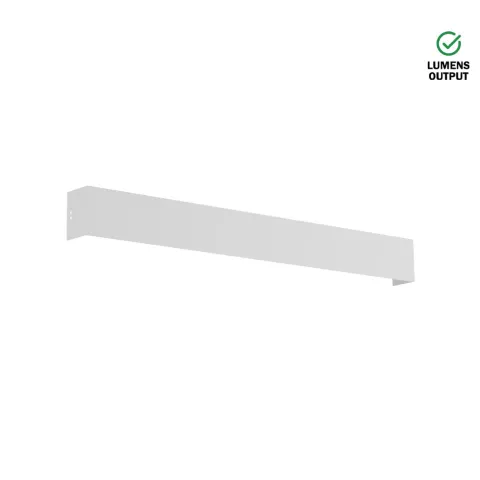 Luminária Saliente de Parede em Alumínio Extrudido Tromilux 4020.029.1O4 Branco