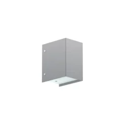 Luminária Saliente de Parede em Aço Inoxidável Tromilux 4009.205.8X3 Aço Inoxidável