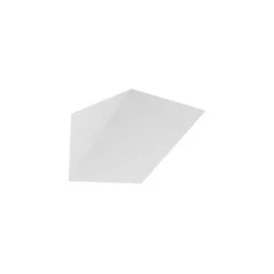 Luminária Saliente de Parede em Aço Inox Escovado ou Pintado Tromilux 4008.204.1O4 Branco