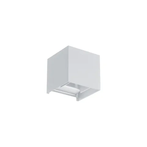 Luminária Saliente de Parede em Alumínio Tromilux 2040.107.1X2 Branco
