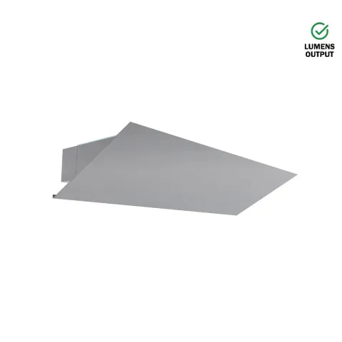 Luminária Saliente de Parede em Aço Inoxidável Tromilux 4002.104.8O2 Aço Inoxidável