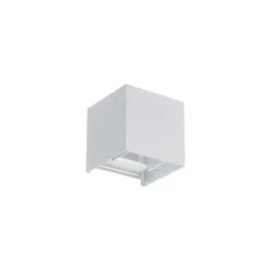 Luminária Saliente de Parede em Alumínio Tromilux 2040.107.1X4 Branco